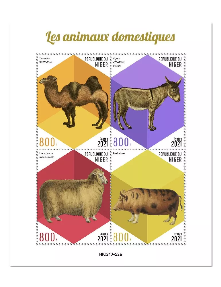 n° 6617/6620 - Timbre NIGER Poste