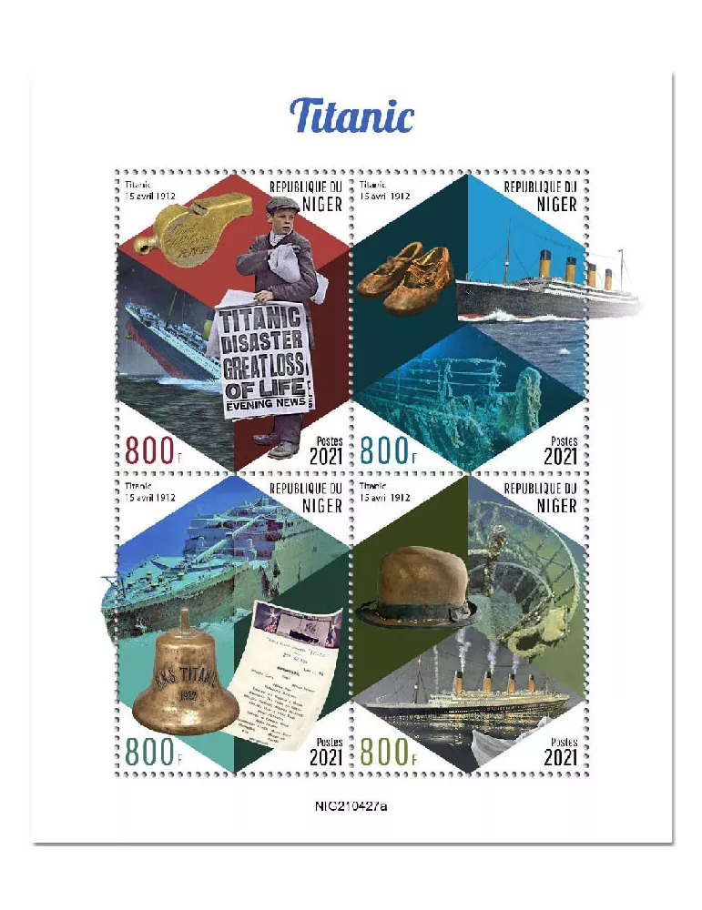 n° 6637/6640 - Timbre NIGER Poste