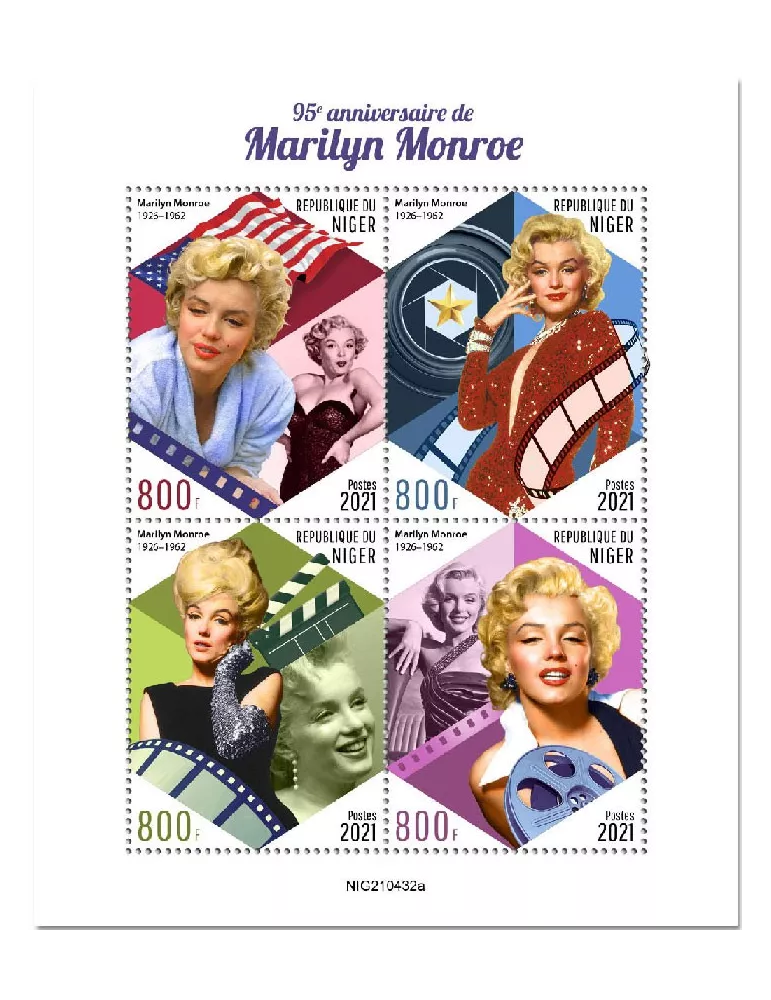 n° 6657/6660 - Timbre NIGER Poste