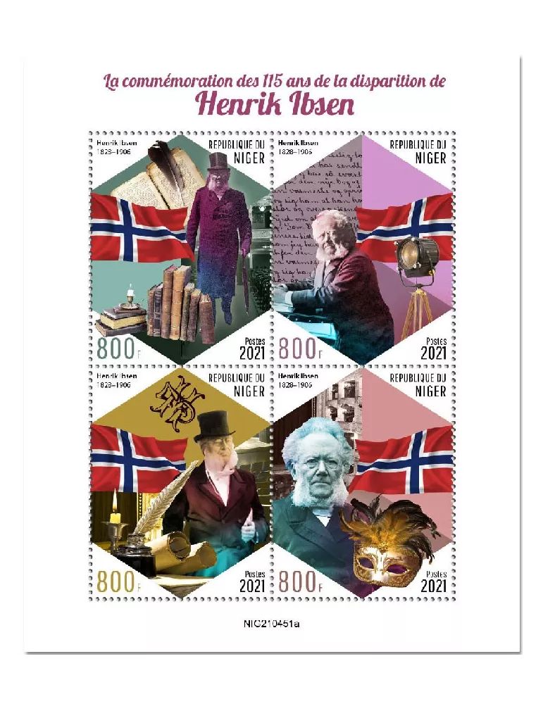 n° 6726/6729 - Timbre NIGER Poste