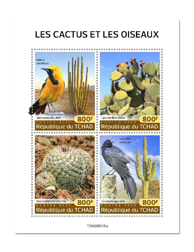 n° 2563/2566 - Timbre TCHAD Poste