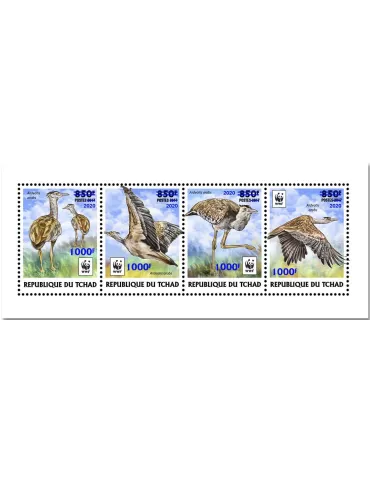 n° 2571/2574 - Timbre TCHAD Poste