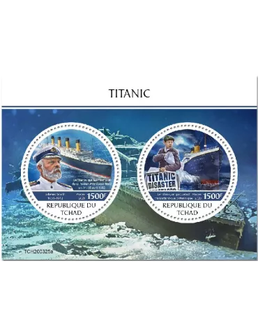 n° 2597/2598 - Timbre TCHAD Poste