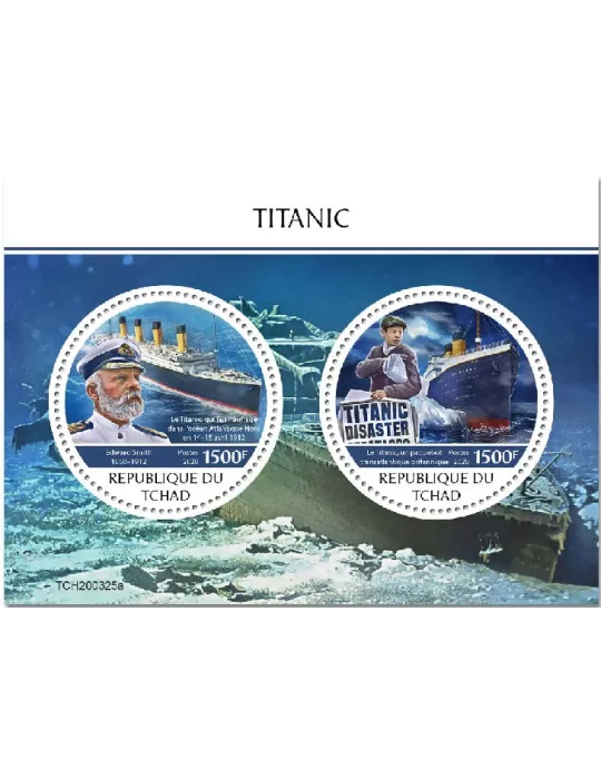 n° 2597/2598 - Timbre TCHAD Poste