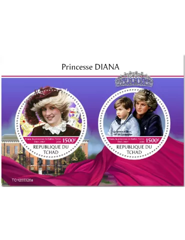 n° 2599/2600 - Timbre TCHAD Poste