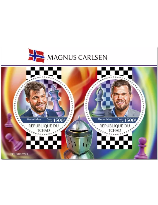 n° 2601/2602 - Timbre TCHAD Poste