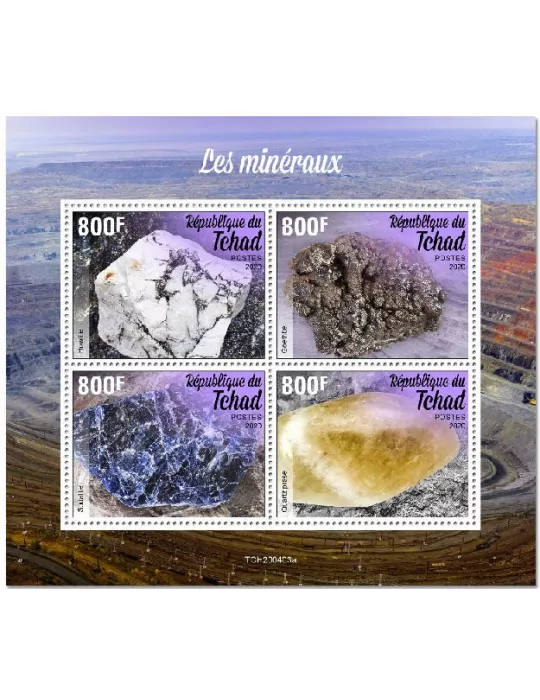 n° 2609/2612 - Timbre TCHAD Poste