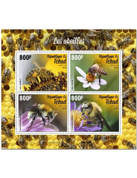 n° 2617/2620 - Timbre TCHAD Poste