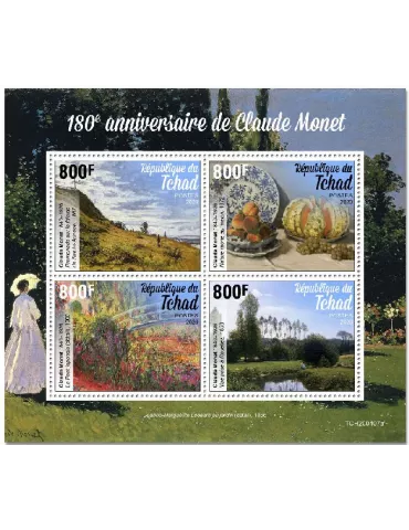 n° 2625/2628 - Timbre TCHAD Poste
