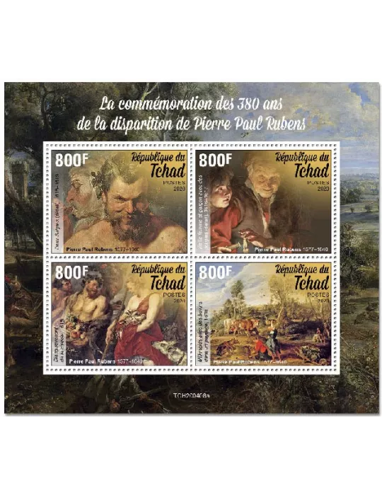 n° 2629/2632 - Timbre TCHAD Poste