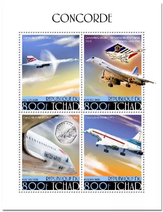 n° 2669/2672 - Timbre TCHAD Poste