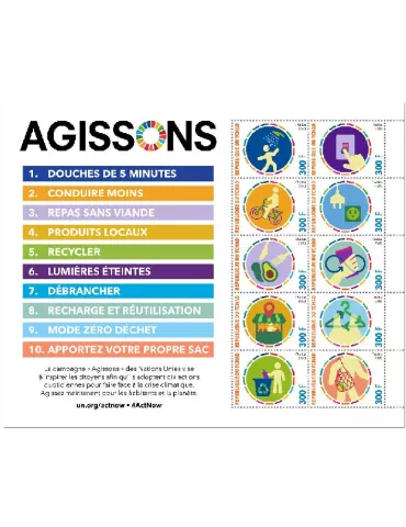 n° 2705/2714 - Timbre TCHAD Poste