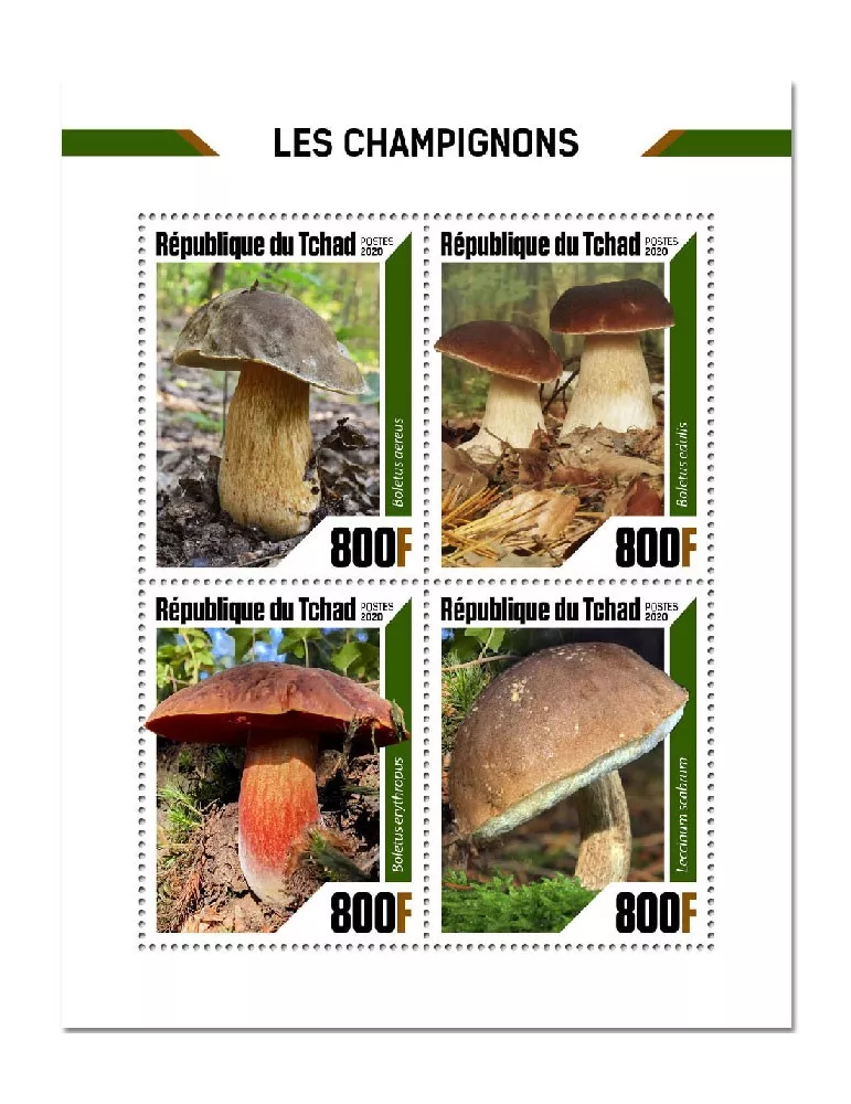 n° 2741/2744 - Timbre TCHAD Poste