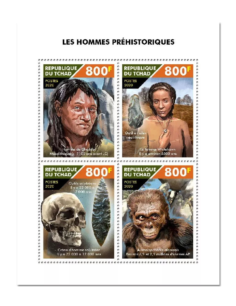 n° 2753/2756 - Timbre TCHAD Poste