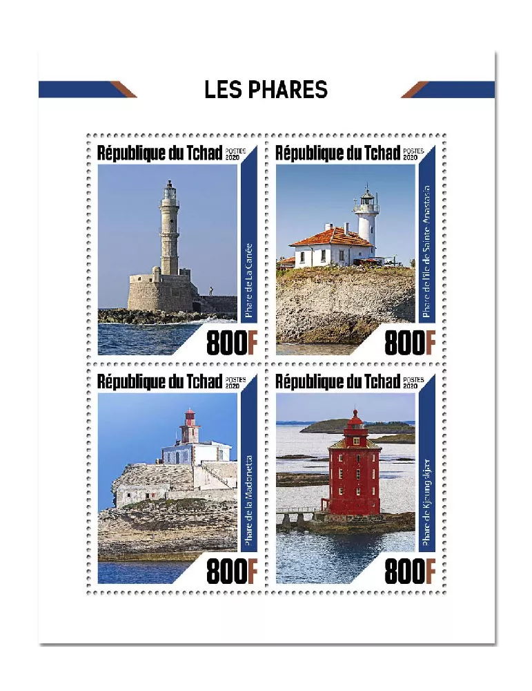 n° 2829/2832 - Timbre TCHAD Poste