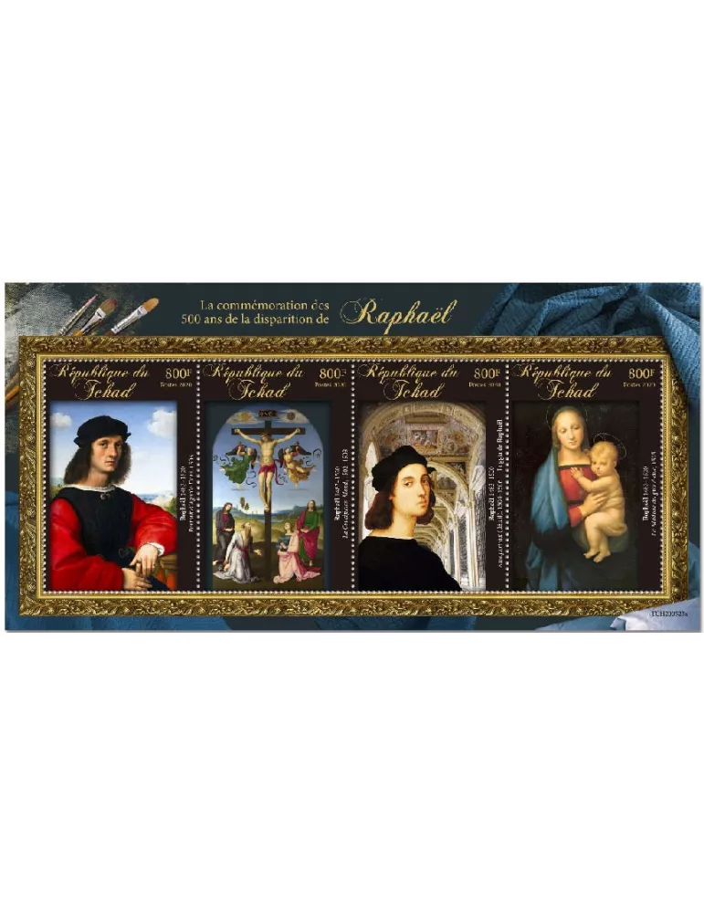 n° 2893/2896 - Timbre TCHAD Poste