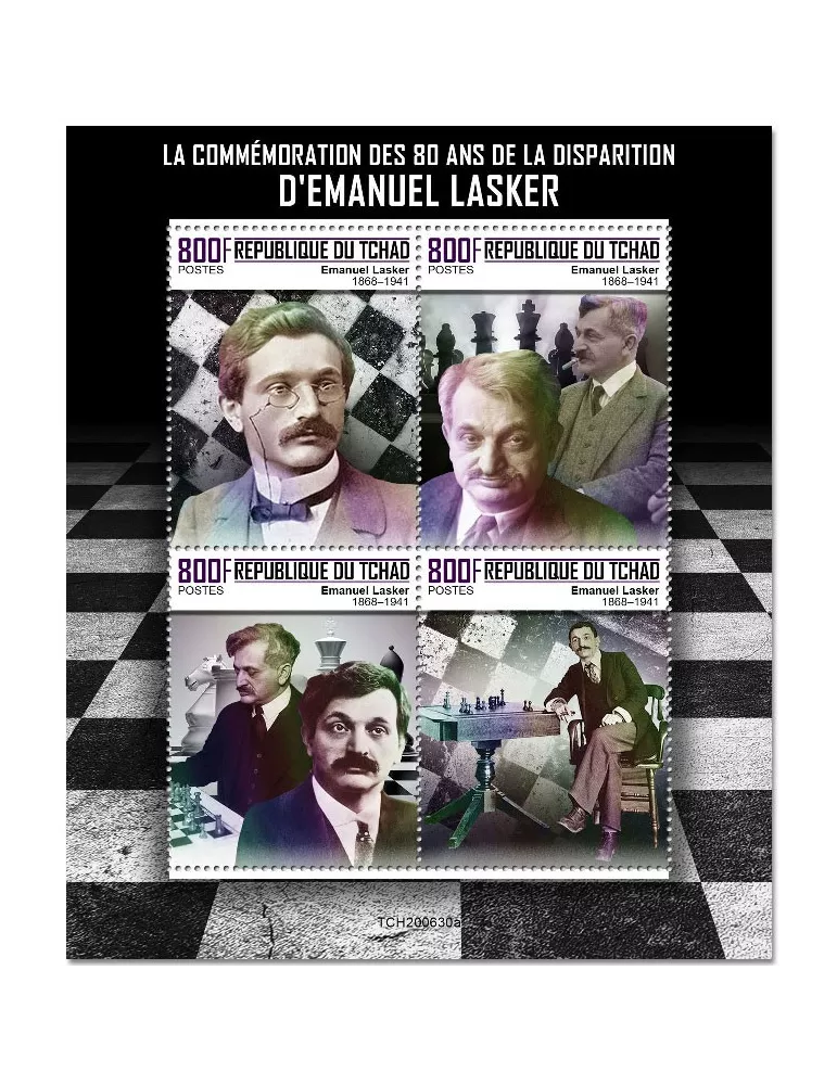 n° 3160/3163 - Timbre TCHAD Poste