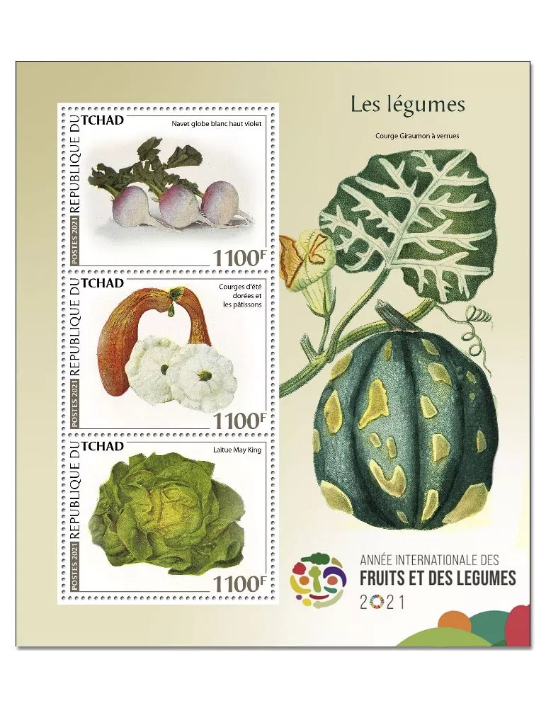 n° 3170/3172 - Timbre TCHAD Poste