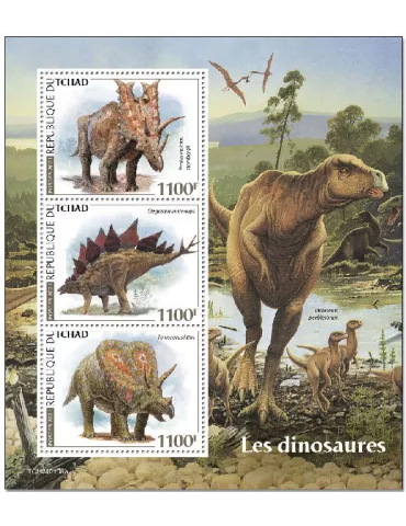 n° 3185/3187 - Timbre TCHAD Poste