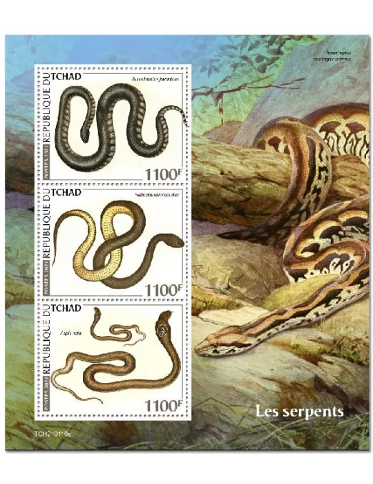 n° 3191/3193 - Timbre TCHAD Poste