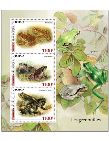 n° 3194/3196 - Timbre TCHAD Poste