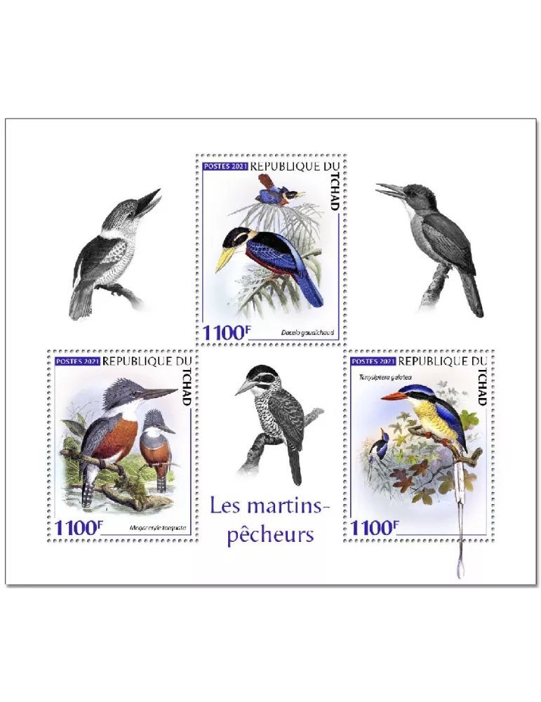 n° 3209/3211 - Timbre TCHAD Poste