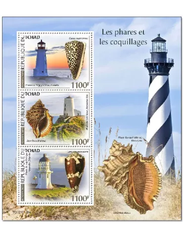 n° 3221/3223 - Timbre TCHAD Poste