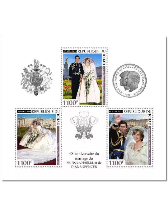 n° 3238/3240 - Timbre TCHAD Poste