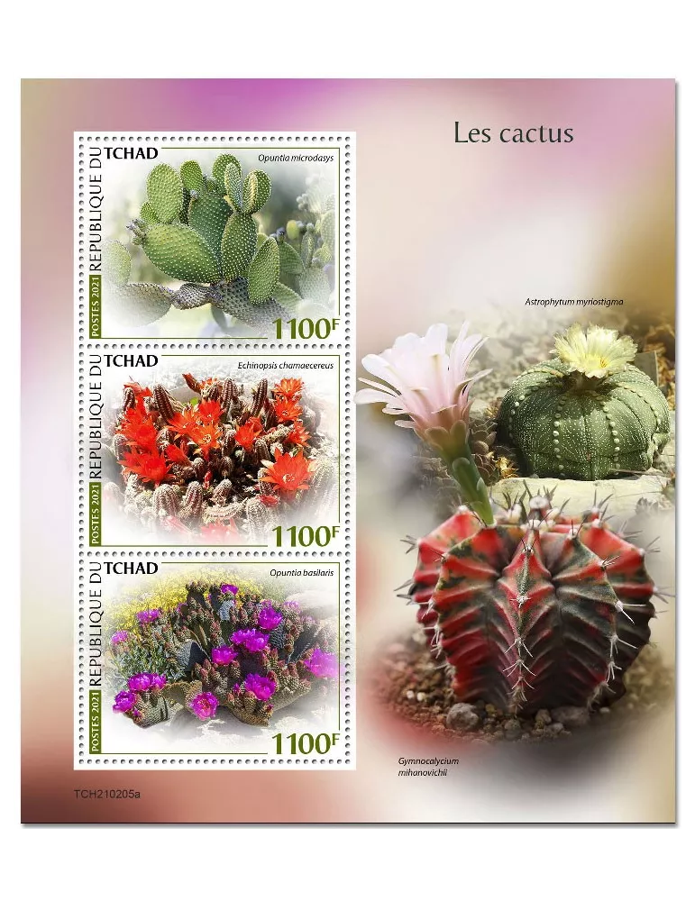 n° 3302/3304 - Timbre TCHAD Poste