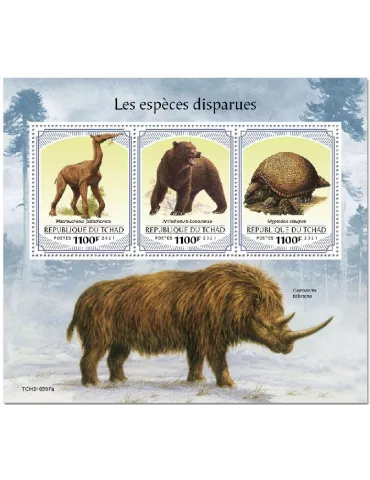 n° 3488/3490 - Timbre TCHAD Poste