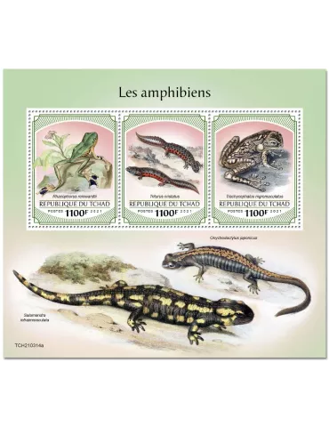 n° 3509/3511 - Timbre TCHAD Poste