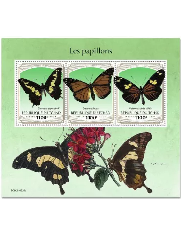 n° 3527/3529 - Timbre TCHAD Poste
