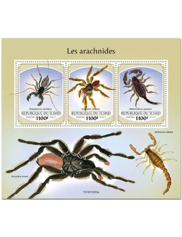 n° 3533/3535 - Timbre TCHAD Poste