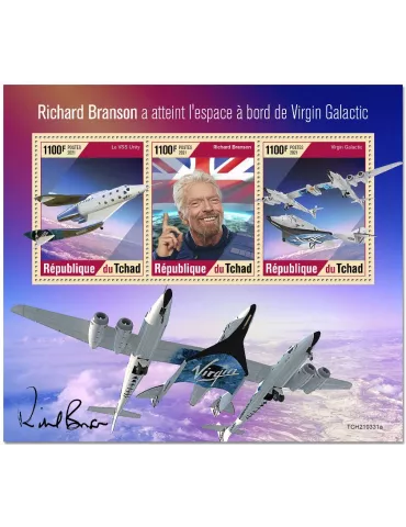 n° 3562/3564 - Timbre TCHAD Poste