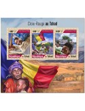 n° 3571/3573 - Timbre TCHAD Poste