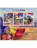 n° 3571/3573 - Timbre TCHAD Poste