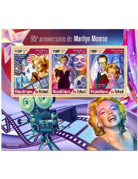 n° 3574/3576 - Timbre TCHAD Poste