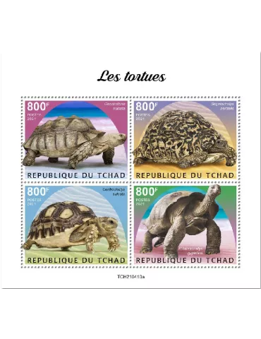 n° 3657/3660 - Timbre TCHAD Poste