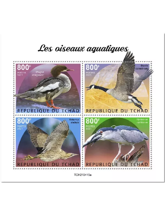 n° 3677/3680 - Timbre TCHAD Poste