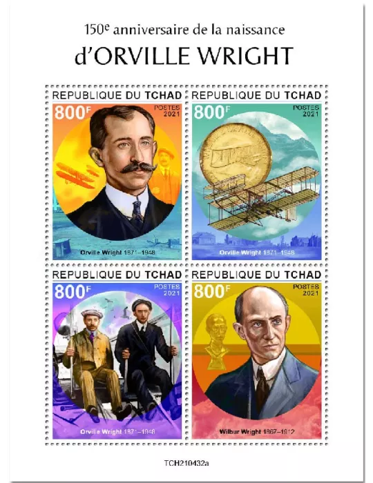 n° 3736/3739 - Timbre TCHAD Poste