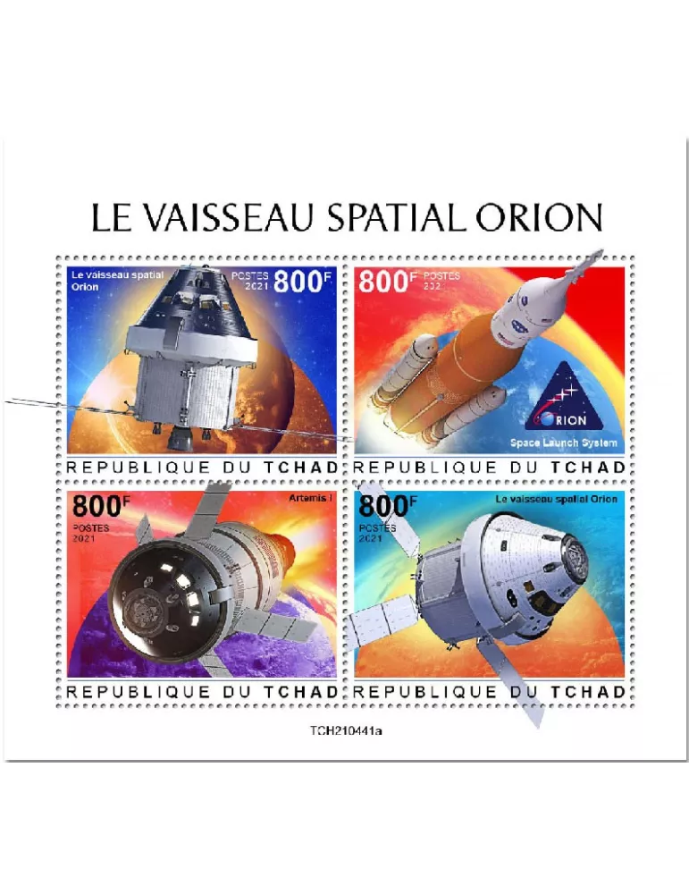 n° 3774/3777 - Timbre TCHAD Poste