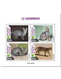 n° 3798/3801 - Timbre TCHAD Poste