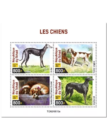 n° 3838/3841 - Timbre TCHAD Poste