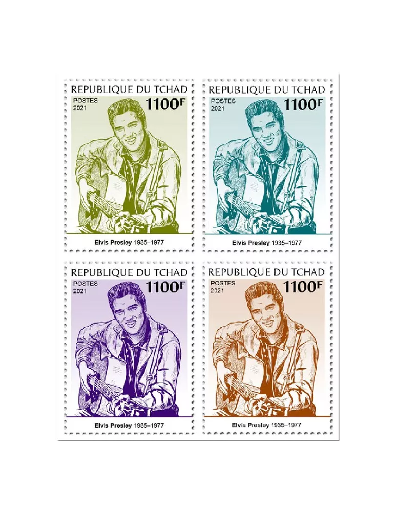 n° 3910/3913 - Timbre TCHAD Poste