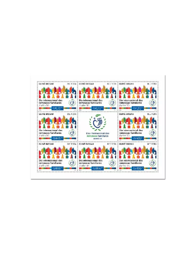 n° F8734 - Timbre GUINEE-BISSAU Poste
