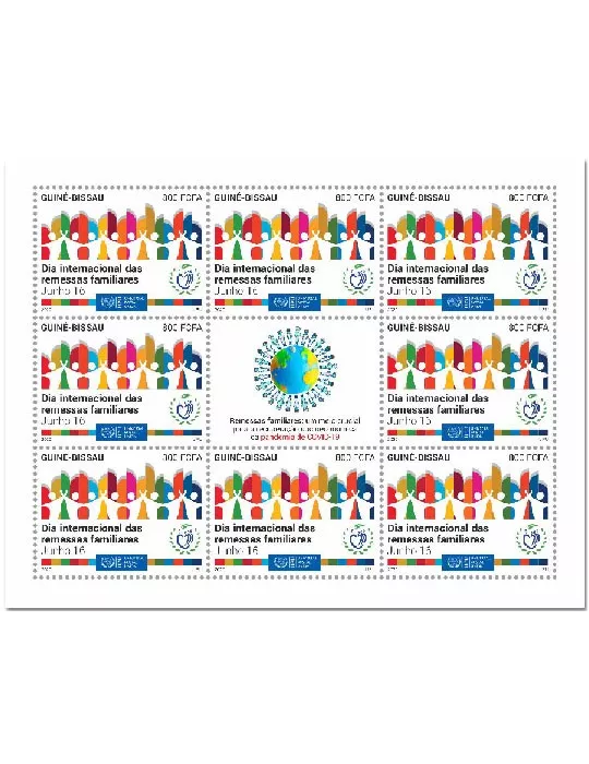 n° F8734A - Timbre GUINEE-BISSAU Poste