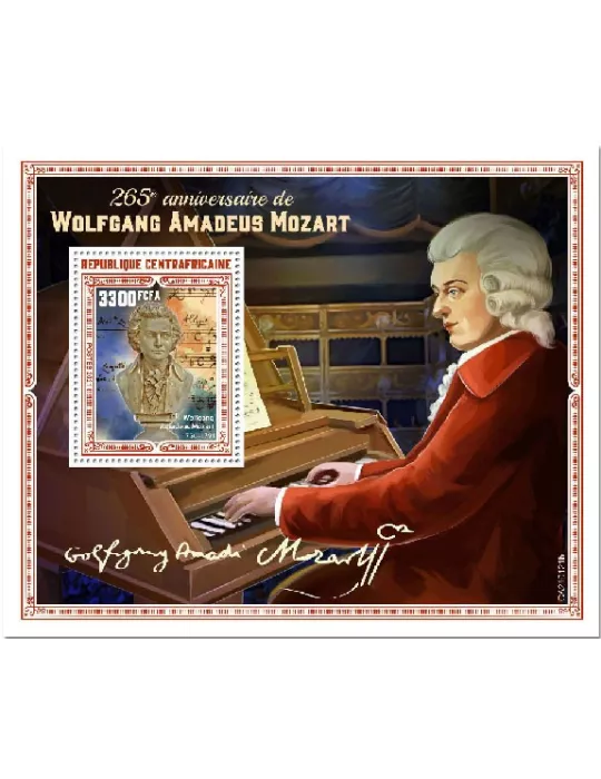 n° 1735 - Timbre CENTRAFRIQUE Blocs et feuillets