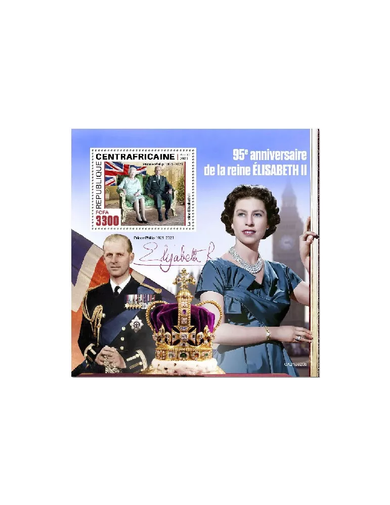 n° 1901 - Timbre CENTRAFRIQUE Blocs et feuillets