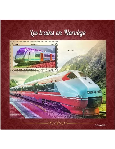 n° 650D - Timbre DJIBOUTI Blocs et feuillets