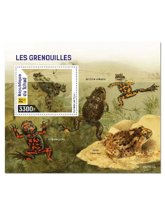 n° 598 - Timbre TCHAD Blocs et feuillets